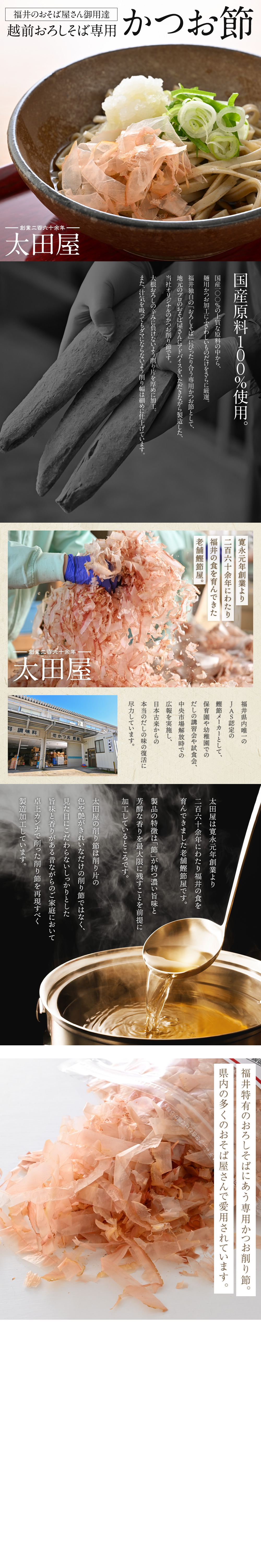 福井名店街 商品ページ制作